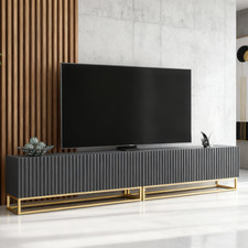 200cm TV Unit Grey Matt with