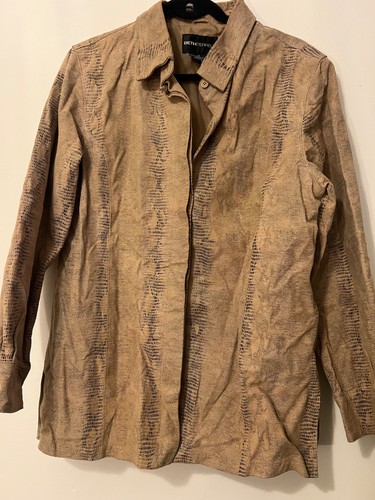 Vintage 1990s shirt jacket - 1990s,