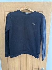 Boys Black Hugo Boss Sweatshirt - Age 14