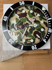 Bape wall clock ape logo hype