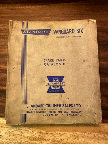 Triumph standard vanguard - standard, six