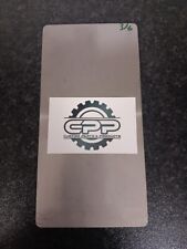 5MM Thick Stainless Steel 316  100mm x 200mm Sheet plate Marine grade salt water