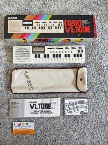 1981 casio tone 1 - casio, vl-1