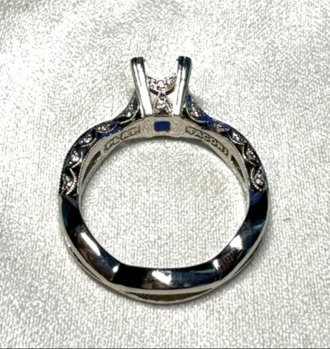 Tacori platinum engagement - tacori,