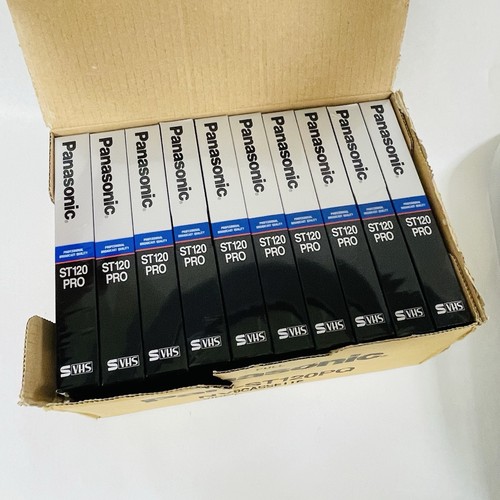 Panasonic blank vhs tapes - panasonic,