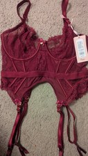 34DD BOUX  AVENUE UNDERWIRED WINE RHEA BASQUE BNWOT RRP £50