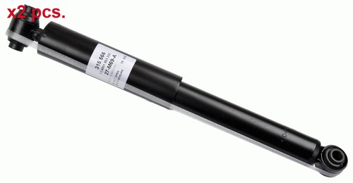 Pcs rear shock - x2,