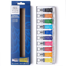 Winsor & Newton Cotman Watercolour Set 10/20 Colours 5ml Tubes Lightfast UK