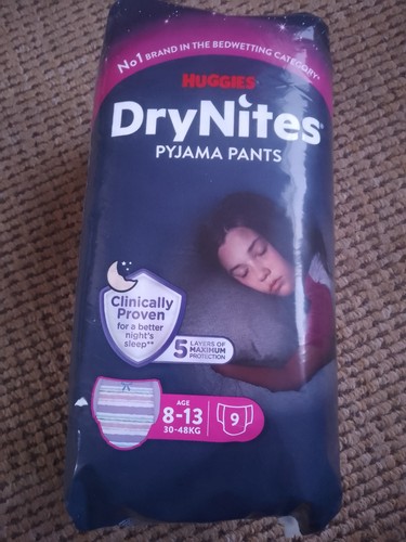 Pack huggies dry nites - dry,