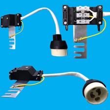 6x GU10 Ceramic Socket Lamp