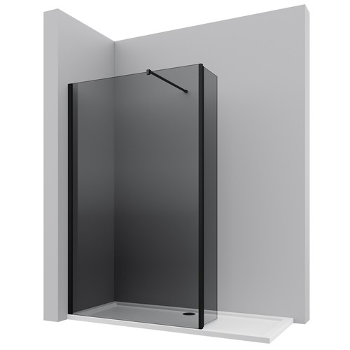 Wet room shower screen with - wet,