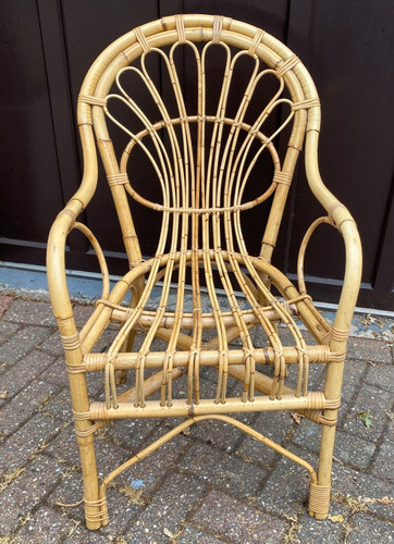 Retro rattan wicker bamboo - retro,