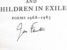 JAMES FENTON *SIGNED* Memory