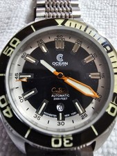 Ocean Crawler Core Diver with Black Tapisseire Dial