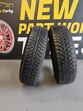 2x 165 65 R15 81T , M+S  FULDA MONTERO 3  Tread 6.2/5.5mm  (C9508) Tested