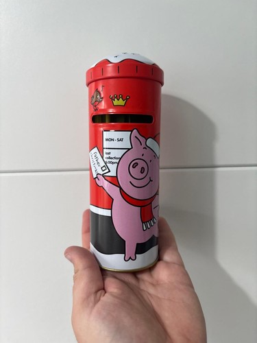 Percy pig moneybox - percy, moneybox/posting