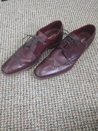 Loake kruger burgundy - loake, leather