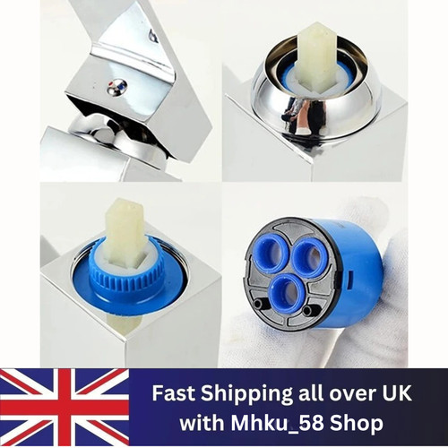 Ceramic disc cartridge basin - ceramic,