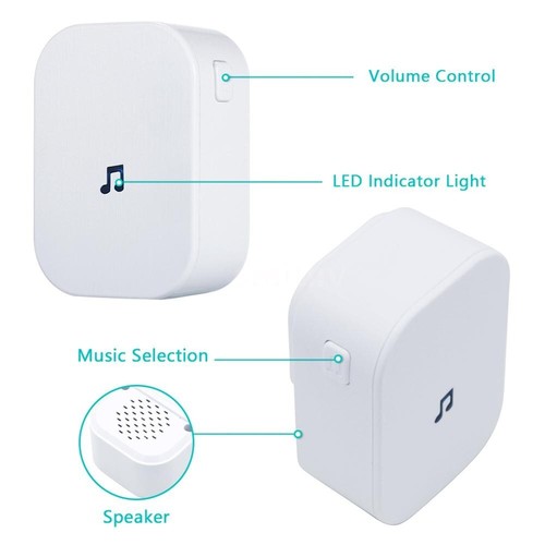433mhz plug doorbell chime - plug-in,