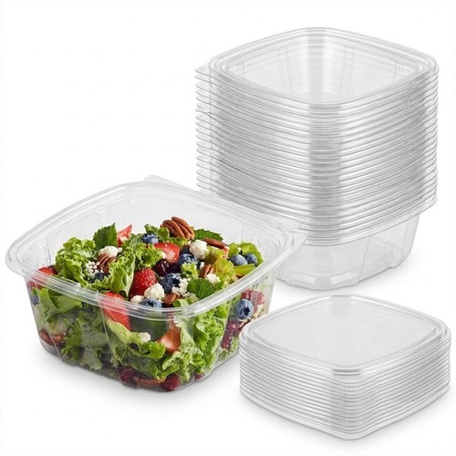 Reusable clear food containers - clear,