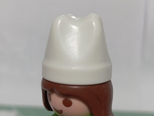 Playmobil white tall hat - white, chef