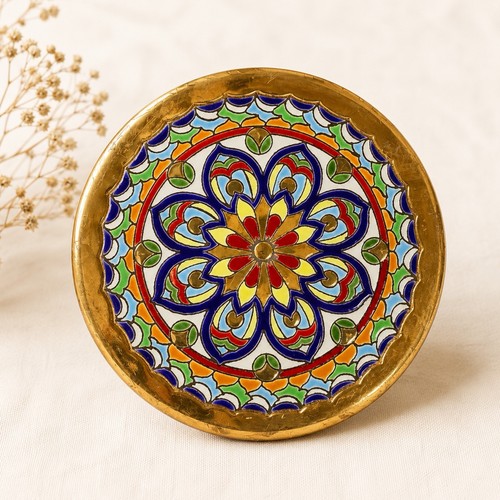 Vintage spanish enamel - vintage,