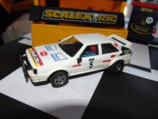 SCALEXTRIC AUDI QUATTRO 1980's Car With New Rear Tyres !