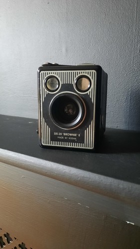 Vintage mid century kodak box - kodak,