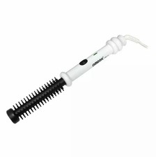 Omega Electric 13mm Hb 14 Slimline Heated Hair Styling Hot Brush 240V  White