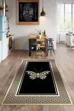 Butterfly Pattern Washable Living Room Lounge Entrance Hallway Luxury Carpet