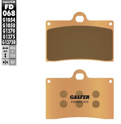 Galfer sintered brake pads - sintered,
