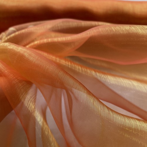 Plain dyed sheer organza - dyed,