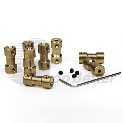 Rigid coupling brass motor - coupling,
