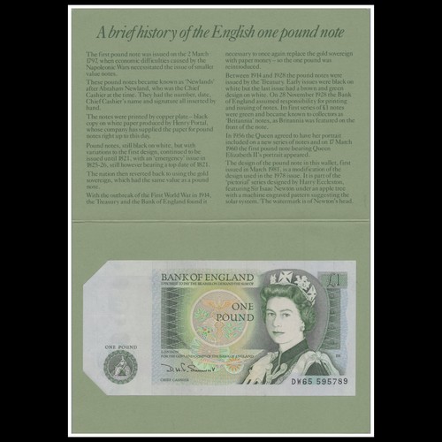Bank england pound note - 1,