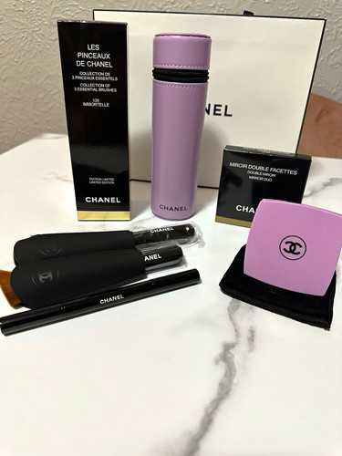 Chanel purple makeup brush - chanel,