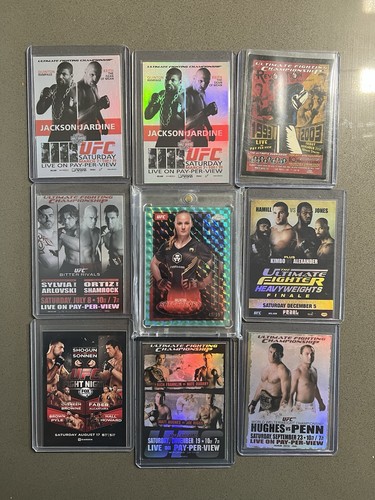 Ufc poster cards with - poster,