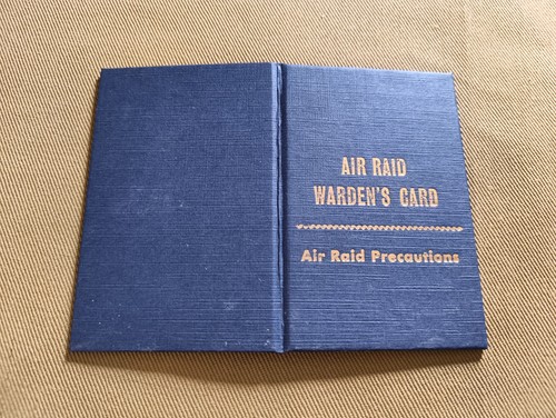 Ww2 arp air raid - arp,