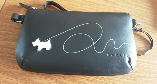 Radley black leather mini