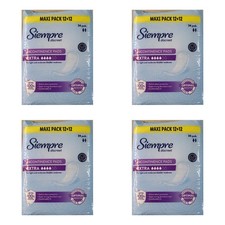 Siempre Discreet Pads Extra by LIDL for Female or Male - 96 Pads