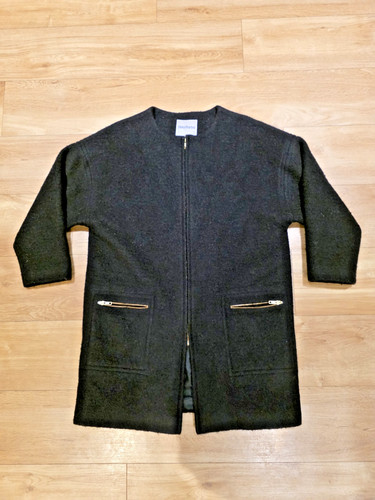 Mary portas black wool - wool, blend
