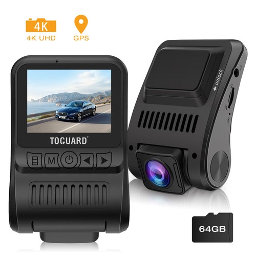 Toguard gps dash cam - 4k, front