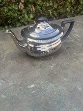 Crown Devon Silver lustre Georgian small Ceramic Teapot
