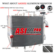 Aluminium Racing Radiator For