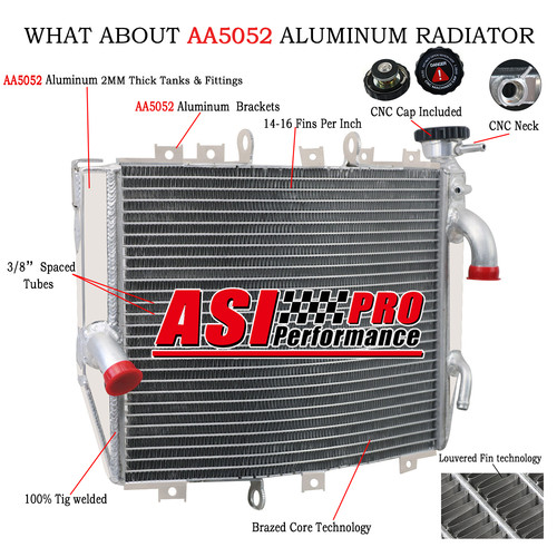 Aluminium radiator for - aluminium,