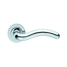Squiggle Door Handle On Rose