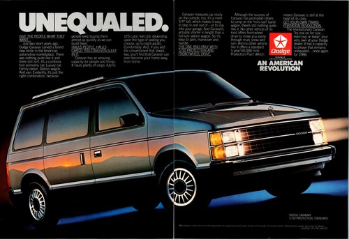 Dodge caravan american - caravan, an