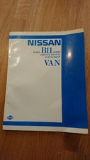 Nissan Sunny Van B11, workshop