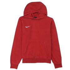 Nike 90's Swoosh Pullover Hoodie Small Red