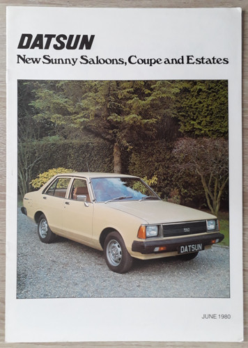 Datsun sunny range - range, brochure