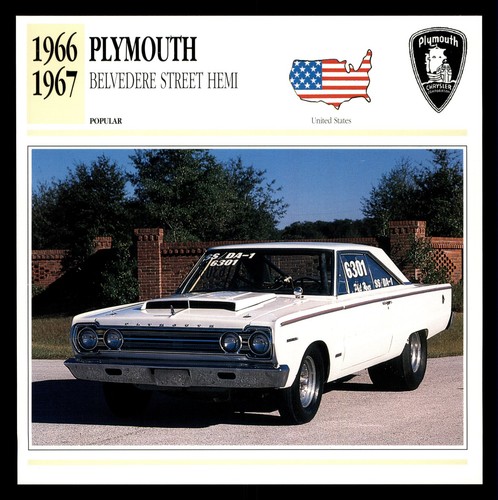 Plymouth belvedere street - belvedere, hemi
